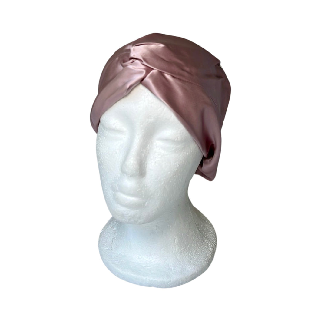 Silk Sleep Cap Purple