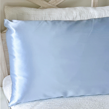 Load image into Gallery viewer, 100% Pure Mulberry Silk Pillowcase BLUE
